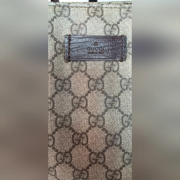 Gucci GG Supreme Monogram Tote With COA - Picture 2 of 11